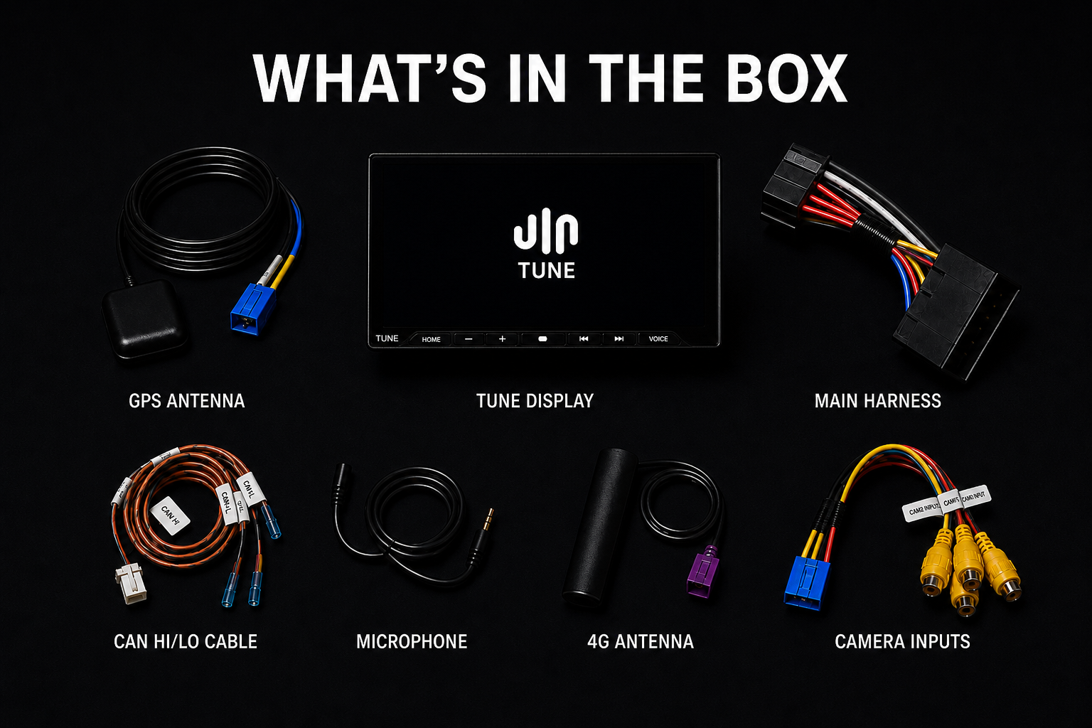 What's in the TUNE MFD box